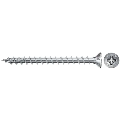 Afbeelding van Fischer Spaanplaatschroef 5.0x30mm Verzinkt PZ2 (200 Stuks)