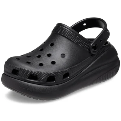Afbeelding van Crocs Unisex Classic Crush Clogs, zwart, 37/38 EU