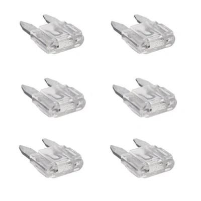 Afbeelding van Pro Plus Steekzekeringen Mini 25 Ampère Neutraal 6 stuks