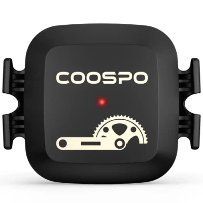 Afbeelding van COOSPO Snelheids /trapfrequentiesensor voor fietsen en met dual module Bluetooth 4.0 Ant+ fietscomputer smartphone