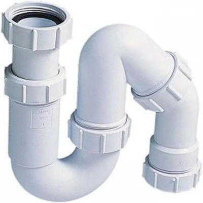 Afbeelding van Wirquin S sifon &#039;TP 31F&#039; voor spoelbak