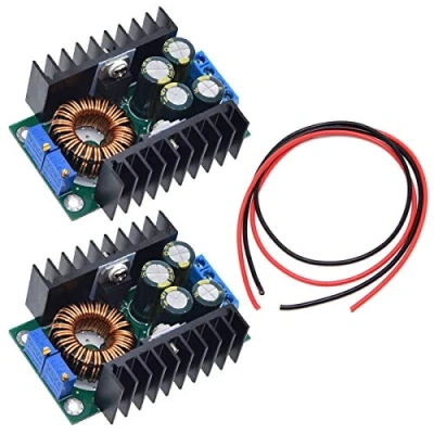 Afbeelding van Youmile 2Pack XL4016 Step Down Buck Converter Verstelbare 5 40V Naar 1.2 35V Voedingsmodule voor Arduino met 24AWG Draad
