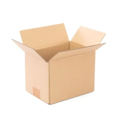 Afbeelding van Only Boxes, Verpakking met 25 verzenddozen, opbergdozen, eenvoudig kanaal versterkt, opbergdoos, afmetingen: 20 x 15 cm, doos klep