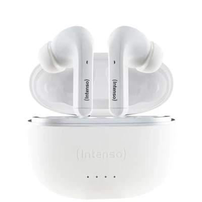 Afbeelding van (Intenso) Buds T302A True Wireless (TWS) Bluetooth in ear headphones met actieve ruisonderdrukking (ANC) wit (3720302)