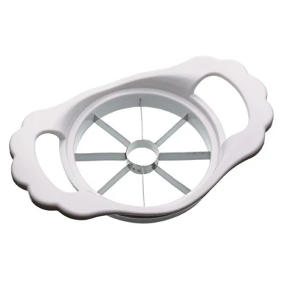 Afbeelding van KitchenCraft Appel Corer en Slicer, RVS/Plastic, Wit, 11 cm