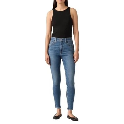 Afbeelding van Levi&#039;s 720 Hirise Super Skinny Jeans Fit, Dames, Maat: 30x30, Animal kingdom