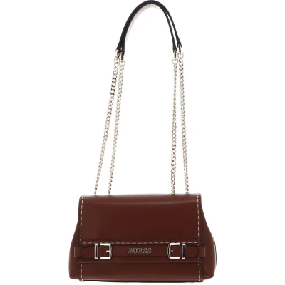 Afbeelding van Guess Sestri Convertible Schoudertas, Dames, Maat: One Size, Cognac