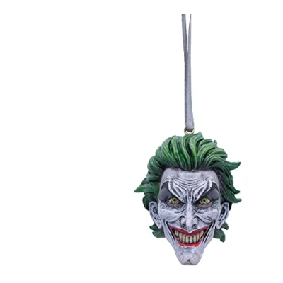 Afbeelding van Nemesis Now DC Comics The Joker Hanging Ornament Kerstbal 8cm