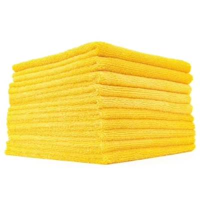 Afbeelding van The Rag Company Edgeless 365 Microfiber Handdoeken (10 Pack) Premium 70/30 Blend, Professioneel polijsten, Wax Verwijderen, Auto Detailing, 365gsm, 16&quot; x 16&quot;, Goud