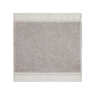 Afbeelding van möve Brooklyn Uni zeepdoek, met visgraatrand, 30 x cm, van 85% katoen, 10% viscose, bamboecellulose, 5% linnen, kasjmier