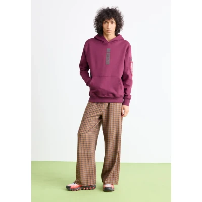 Afbeelding van Alpha Industries Hoodie Hoodie, Heren, Maat: XXL, Dark cherry