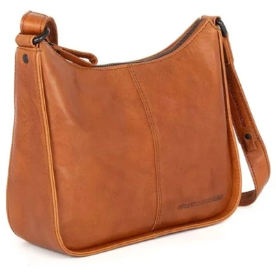 Afbeelding van Spikes &amp; Sparrow Crossbody Schoudertas Evie Brandy