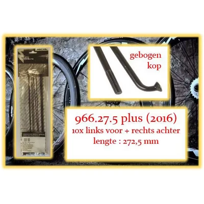 Afbeelding van Miche Spaak+nip. 10x LV+RA 966.27,5 plus 2016