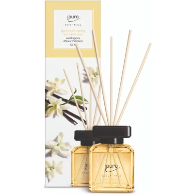 Afbeelding van Ipuro Geurstokjes Essentials Soft Vanilla 100 ml