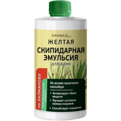 Afbeelding van Zalmanov Terpentijnbad, 450 ml, gele terpentijn emulsie