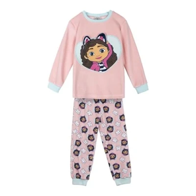 Afbeelding van Pyjama Kinderen Gabby&#039;s Dollhouse Roze Maat 2 Jaar