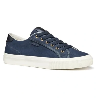 Afbeelding van Geox Emmeleny Sneakers laag, Dames, Maat: 40, Navy Kunststof/ textiel