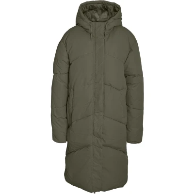 Afbeelding van Noisy May NMTenna L/S long jacket NOOS Lange jassen olijf XS Polyester Street wear