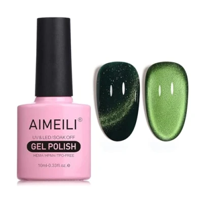 Afbeelding van AIMEILI Hema Free Cat Eye Gel Nagellak UV LED Gellack Soak Off Vegan Cruelty Polish 10ml (756)