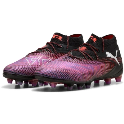 Afbeelding van FUTURE 8 ULTIMATE AG voetbalschoenen voor Dames, Zwart/Rood/Wit, Maat 42,5 PUMA