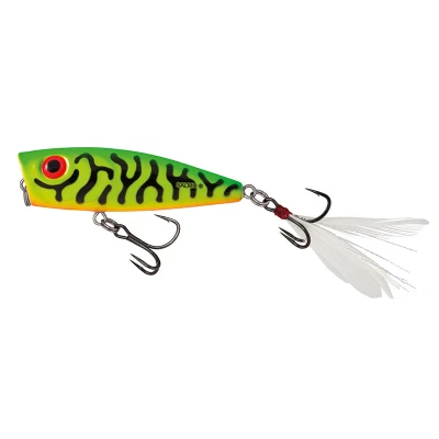 Afbeelding van Salmo Floating Rattlin’Pop 7cm 12.5g (diepte: surface) Soort : Green Tiger