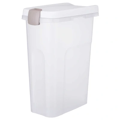 Afbeelding van Trixie Voerton Luchtdicht Afsluitbaar Kunststof Transparant Wit / 25 LTR 23X39X51 CM (403785)