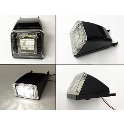 Afbeelding van 2x 6 SMD LED dakcabine front witte lichten specifiek voor FL FH FH12 vrachtwagens