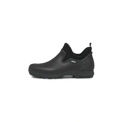 Afbeelding van Aigle Lessfor PLUS M Korte laarzen, Dames, Maat: 42, Black Natuurrubber
