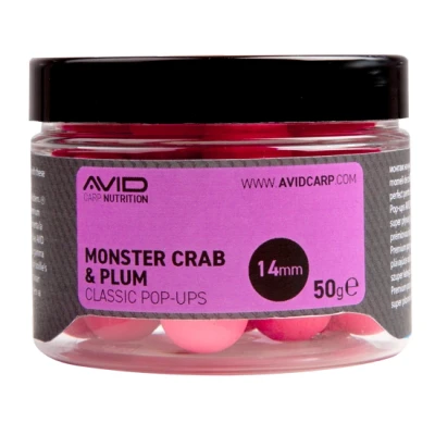 Afbeelding van Avid Carp Monster Crab &amp; Plum 14mm Pop Ups