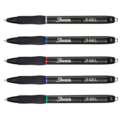 Afbeelding van Gelschrijver Sharpie S gel medium assorti blister à 8 stuks