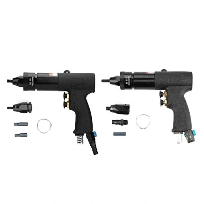 Afbeelding van Pistolet à Riveter Pneumatique Air Riveteuses Tire écrou Automatique Outil de Écrou Riveter(M8/M10)