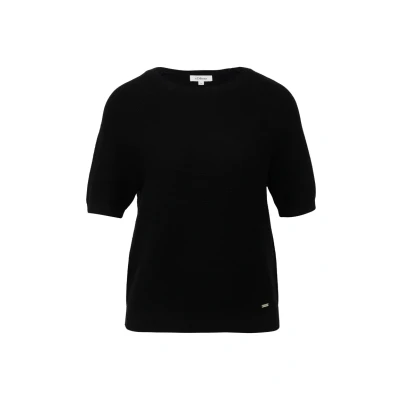 Afbeelding van s.Oliver MIT Kurzen RAGLANÄRMELN Tshirt basic, Dames, Maat: 32, Schwarz