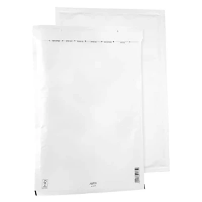 Afbeelding van Bantex K20 Luchtkussenenveloppen, kussenomslag, verzendzakken (370 x 480 mm) 20/K, wit, met zelfklevende sluiting