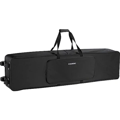 Afbeelding van McGrey KBT 3222 88 toetsenbord tas Trolley voor en piano met toetsen Beschermende professionele cover dikker gewatteerde waterdichte case, draagbare Rugzak anti shock bag