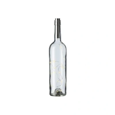 Afbeelding van Flesverlichting op batterijen Lumineo (15 LEDs, Warm wit, Binnen)