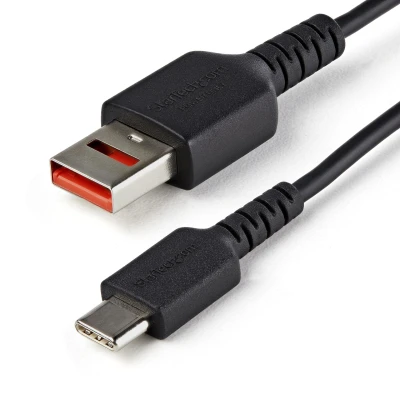 Afbeelding van StarTech.com USBSCHAC1M USB kabel 1 m 2.0 A C Zwart