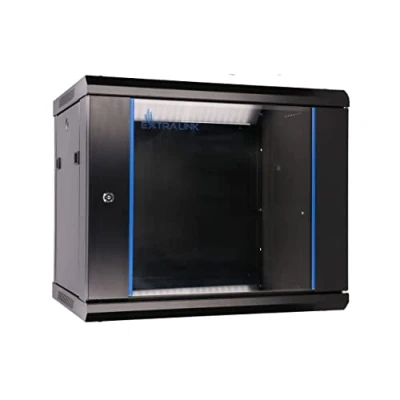 Afbeelding van Extralink EX.3968 rack 9U Wandrek Zwart