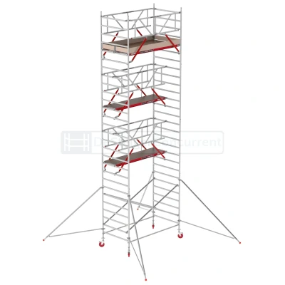 Afbeelding van Rolsteiger Altrex RS TOWER 42 SafeQuick L190xB135 9.20m werkhoogte Houten platform