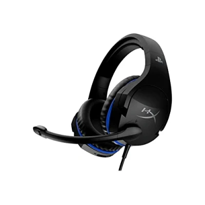 Afbeelding van HyperX Cloud Stinger (PS4 Licensed) Over Ear headset Gamen Kabel Stereo Zwart/blauw