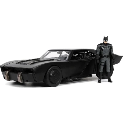 Afbeelding van Batmobile &amp; Batman The Jada Toys 1:24.
