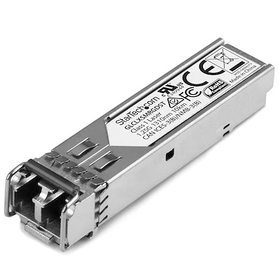 Afbeelding van StarTech.com Gigabit glasvezel 1000Base LX SFP ontvanger module Cisco GLC SM RGD compatibel LC