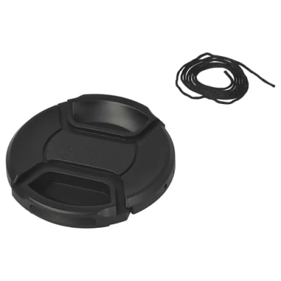 Afbeelding van vhbw Lensdeksel 62 mm binnengreep Snap On zwart compatibel met camera Tamron 18 250 3.5 6.3 AF Di II LD ASL IF Macro, 270 F/3.5 VC PZD.
