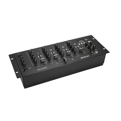 Afbeelding van Omnitronic PM 444Pi 4 Channel DJ Mixer met ingebouwde speler en USB