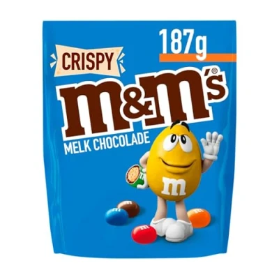 Afbeelding van M&amp;M&#039;s Crispy Zak (12x 187gr)