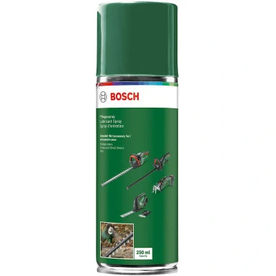 Afbeelding van Bosch Accessoires Verzorgingsspray Spuitbus 250 ml voor heggenschaar, grasmaaier etc. 1609200399
