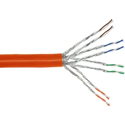 Afbeelding van open eind Kabel 100 meter CAT7a/PoE InLine