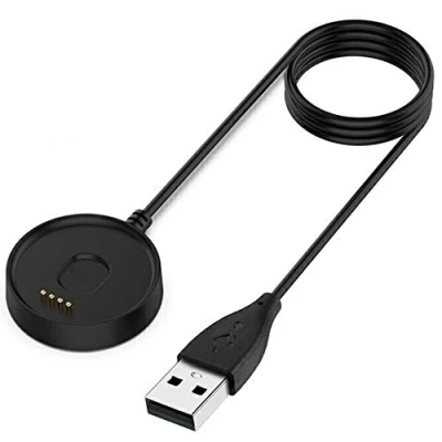 Afbeelding van TECHGEAR Oplader voor TicWatch C2 Smartwatch Vervanging USB Opladen Power Data Sync Kabel Draad Lead Dock C2, past C2Smart Horloge