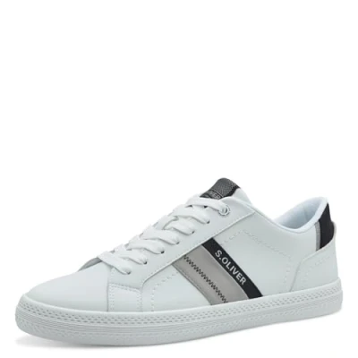 Afbeelding van s.Oliver Low 5 13607 44 Sneakers voor heren, wit, 41 EU, EU
