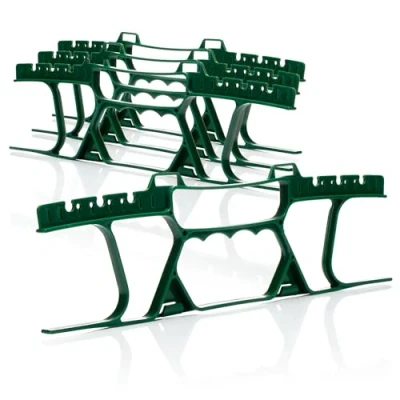 Afbeelding van COM FOUR® 4x kabelhaspel kunststof kabelmanager als organizer voor kerstverlichting, touwen, linten en draden haspel stroomkabels (4 stuks opwikkelaar)