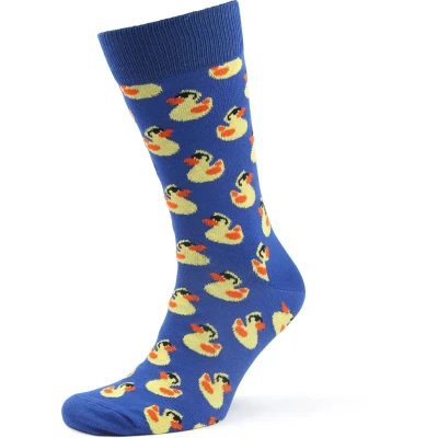 Afbeelding van Happy Socks sokken rubber duck blauw II 41 46